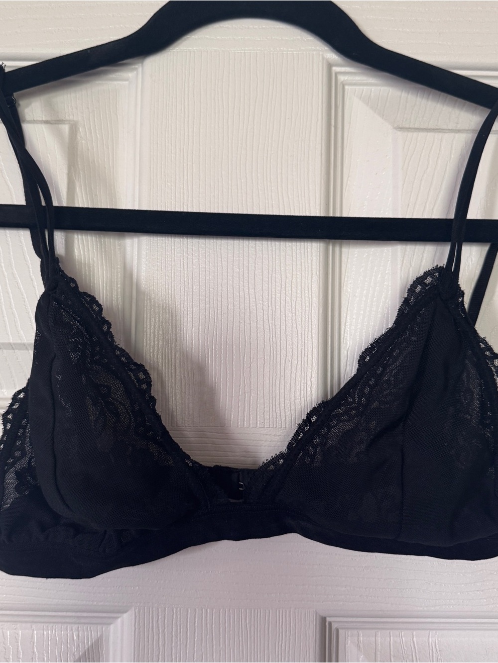Black Lace Bralette - Women's Intimates